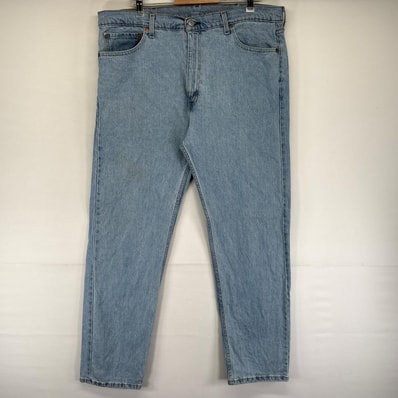 古着 リーバイス Levi's デニム パンツ 505 大きいサイズ ジッパーフライ 5ポケット ジーンズ ジーパン W40 L32 ブルー系 メンズ