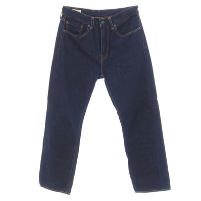 【中古】リーバイス Levi's 505 コットン デニムパンツ ジーンズ ネイビー【サイズ31】【メンズ】