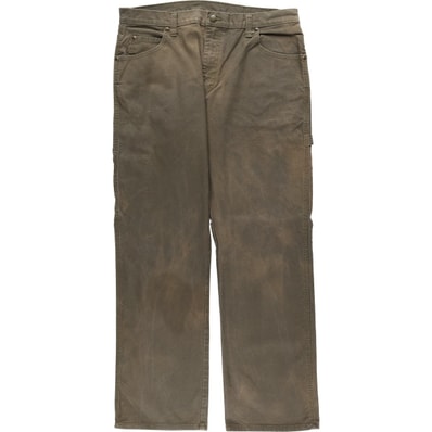 古着 ディッキーズ Dickies ダックペインターパンツ メンズw36相当/eaa639554