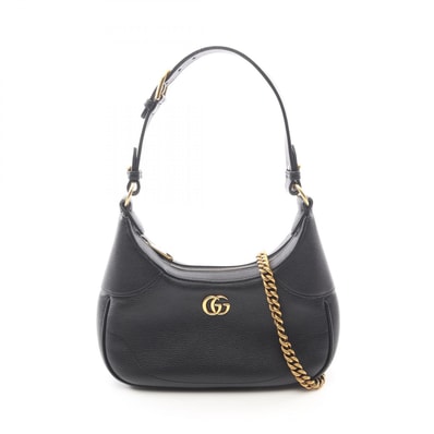 グッチ GUCCI アフロディーテ スモール ショルダーバッグ バッグ レザー レディース ブラック系 731817 【中古】