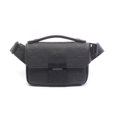 ルイ・ヴィトン LOUIS VUITTON Sロック スリングバッグ ノワール ウエストバッグ ボディバッグ バッグ レザー レディース ブラック系 M58487 【中古】