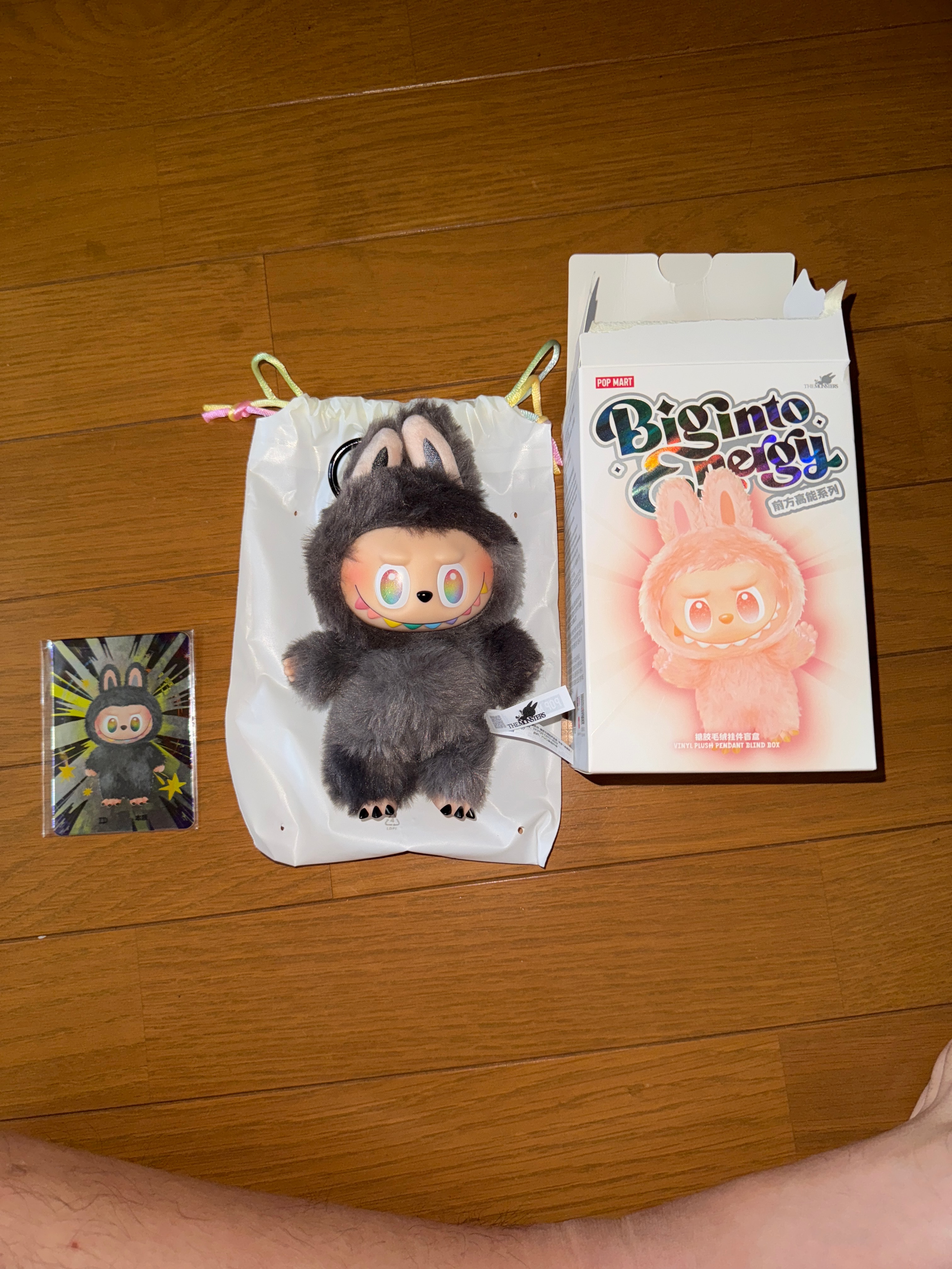 POP MART THE MONSTERS (LABUBU) Big into Energy Series Plush Pendant ID (Secret)