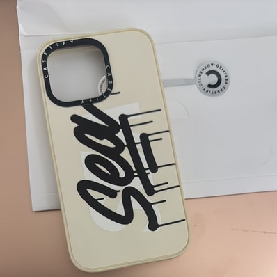 WIND AND SEA x CASETIFY x it's a living IMPACT LOGO CASE "White"