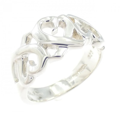 ティファニー トリプルラビングハート リング