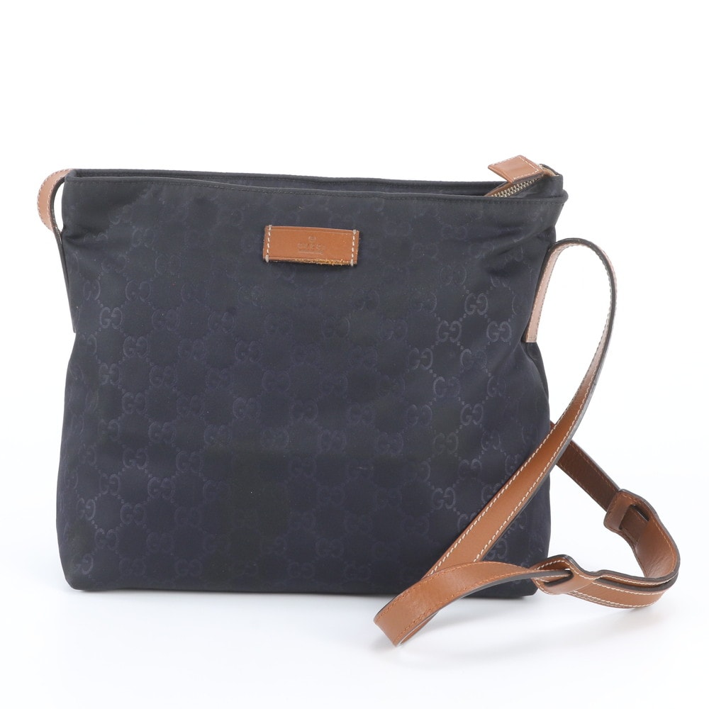 ■美品 グッチ GGナイロン 314529 ショルダーバッグ