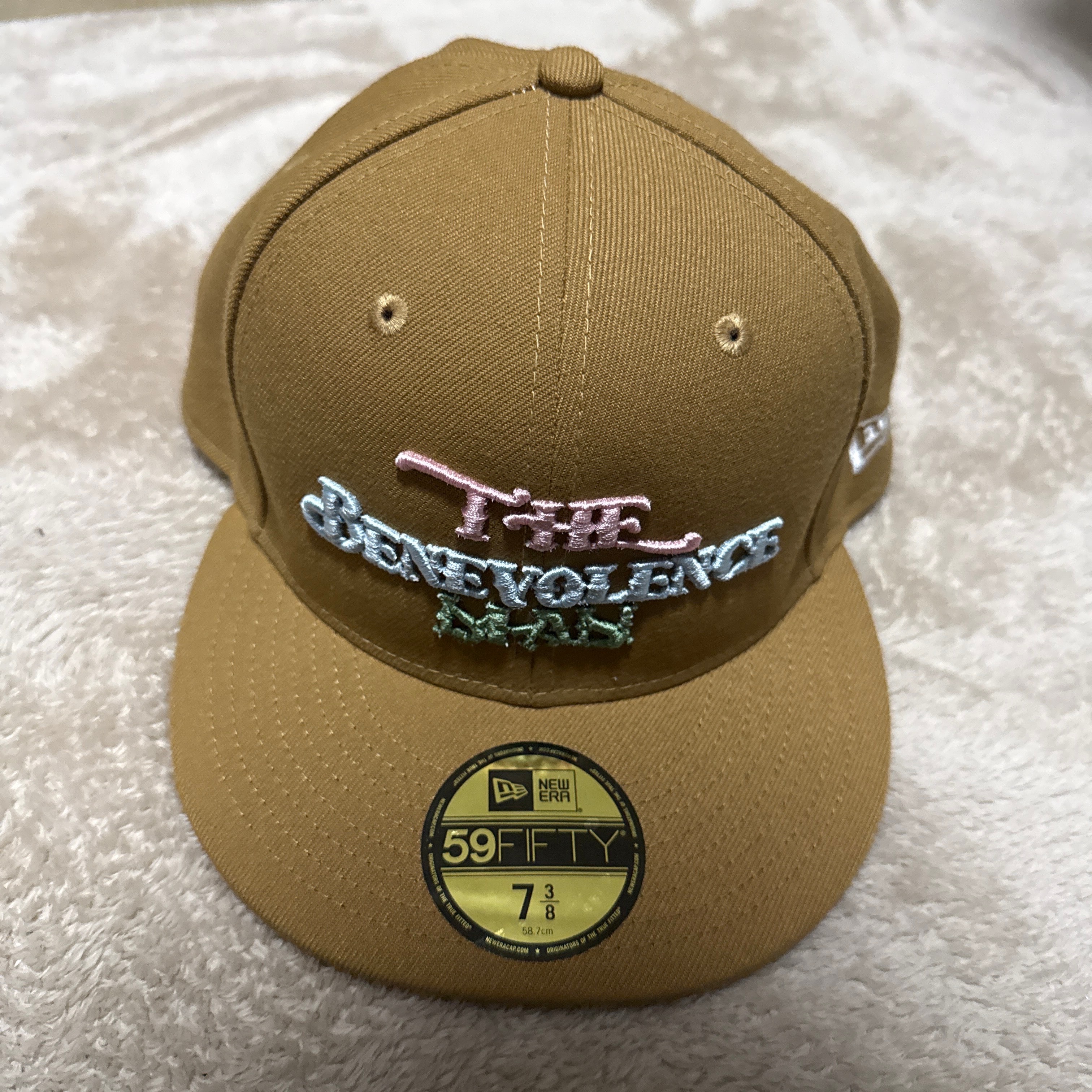 New Era 59FIFTY ブラウンキャップ 7 3/8