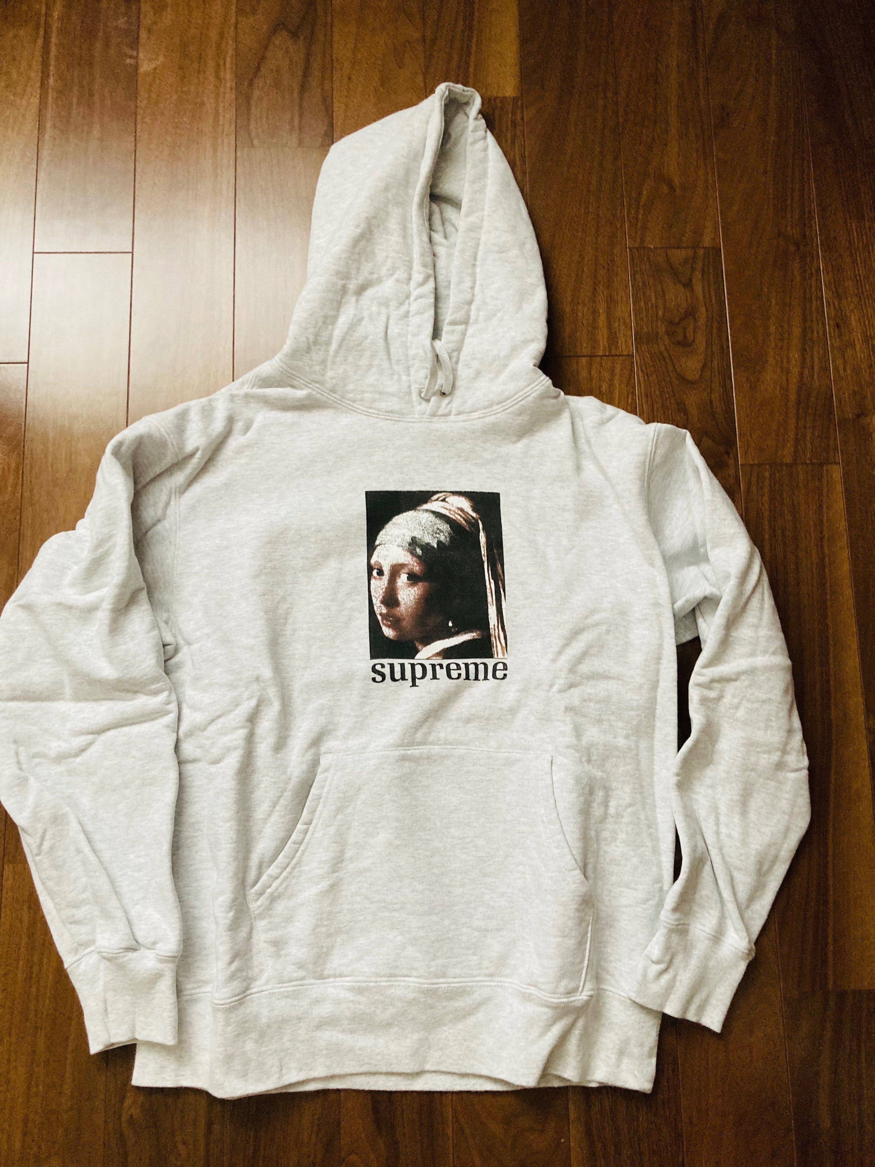 Supreme Pearl Hooded Sweatshirt "Grey"