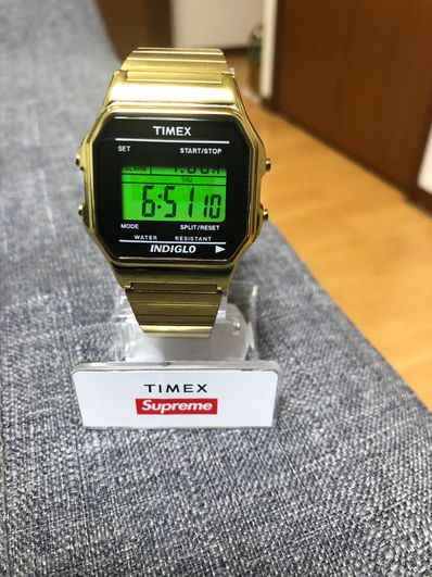 Supreme / Timex® Digital Watch "Gold"