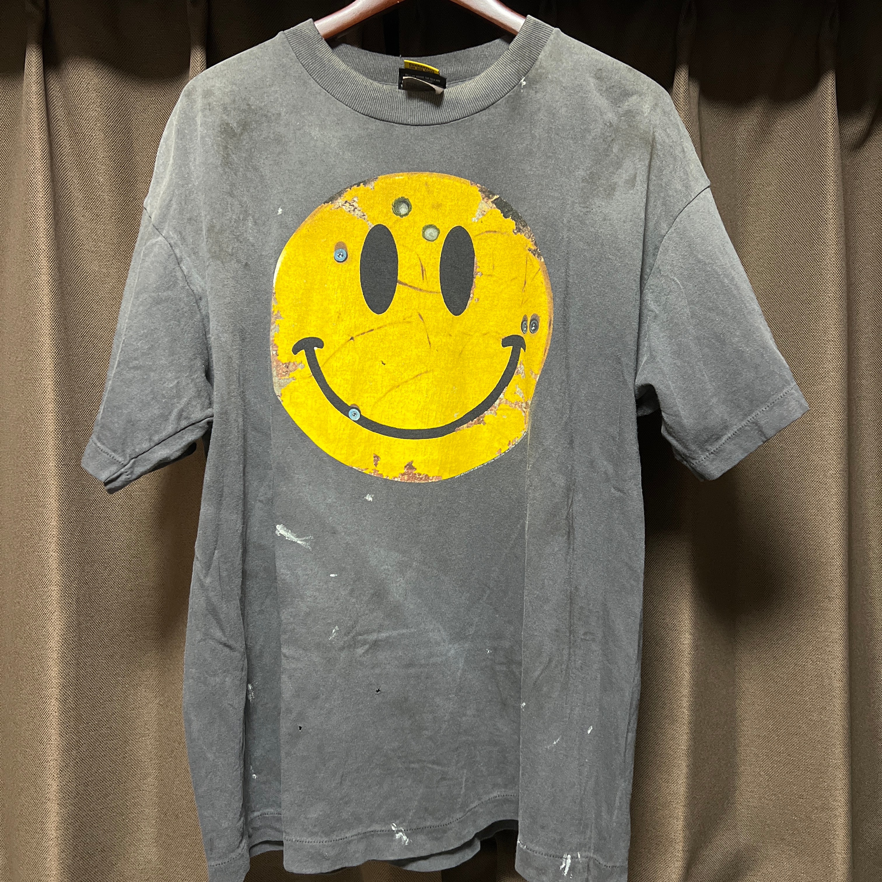 SAINT Mxxxxxx x The KLF SS Tee Smile "Black"