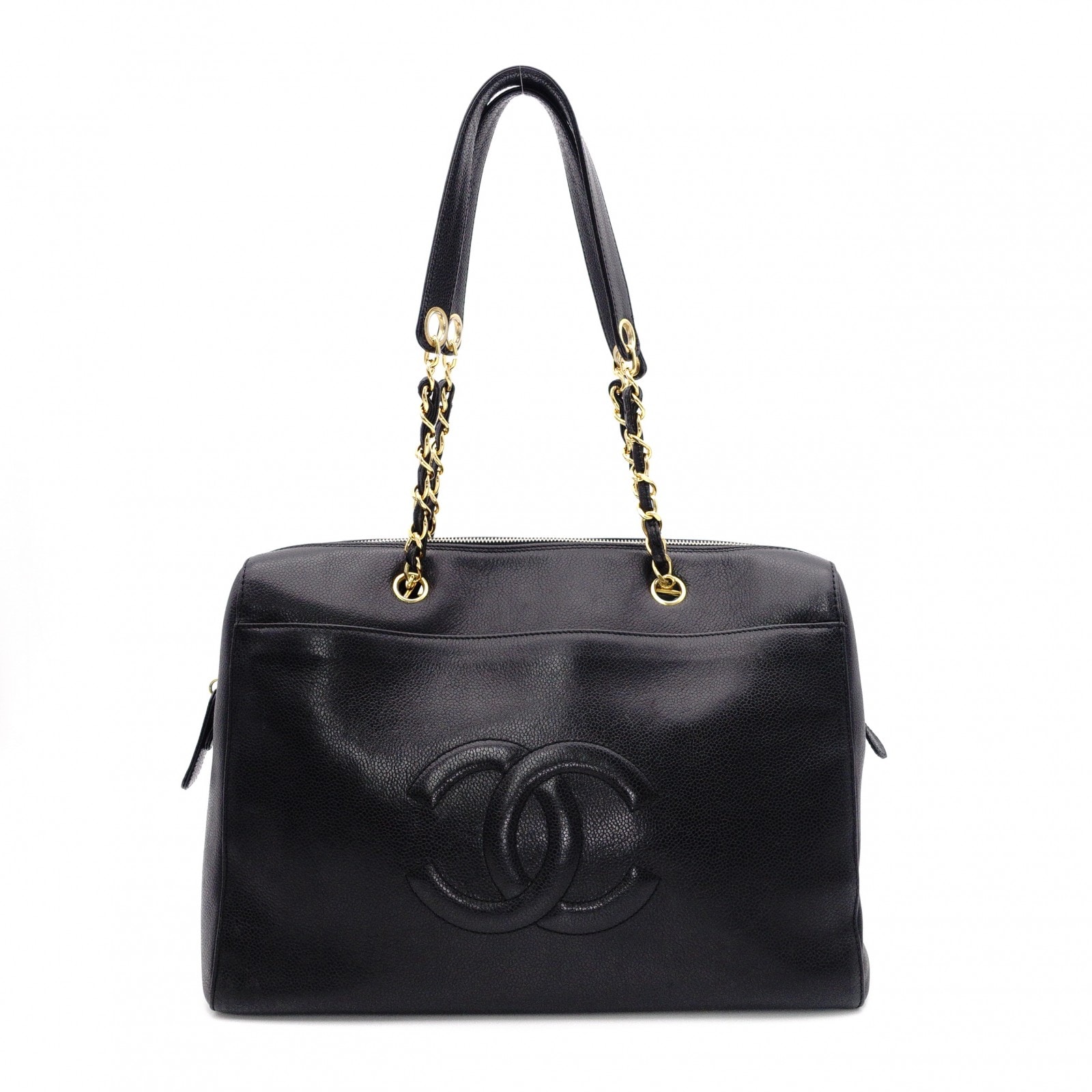 シャネルチェーン ショルダーバッグキャビアスキンショルダーバッグ