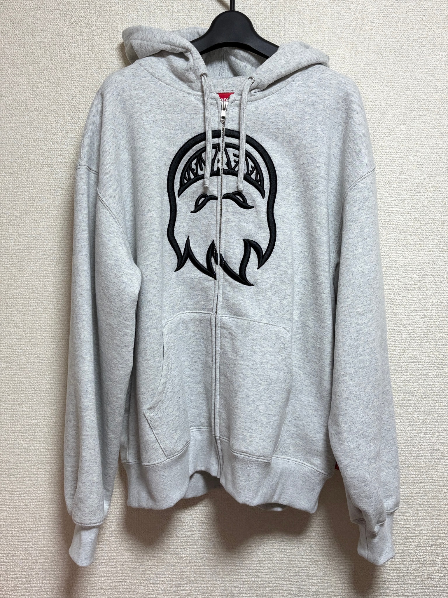 Supreme x Spitfire Zip Up Hooded Sweatshirt "Ash Grey"
