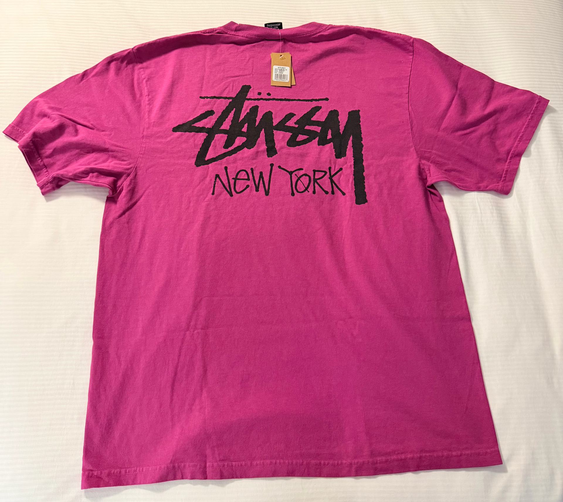 【新品未使用】STUSSY ニューヨーク限定 Tシャツ