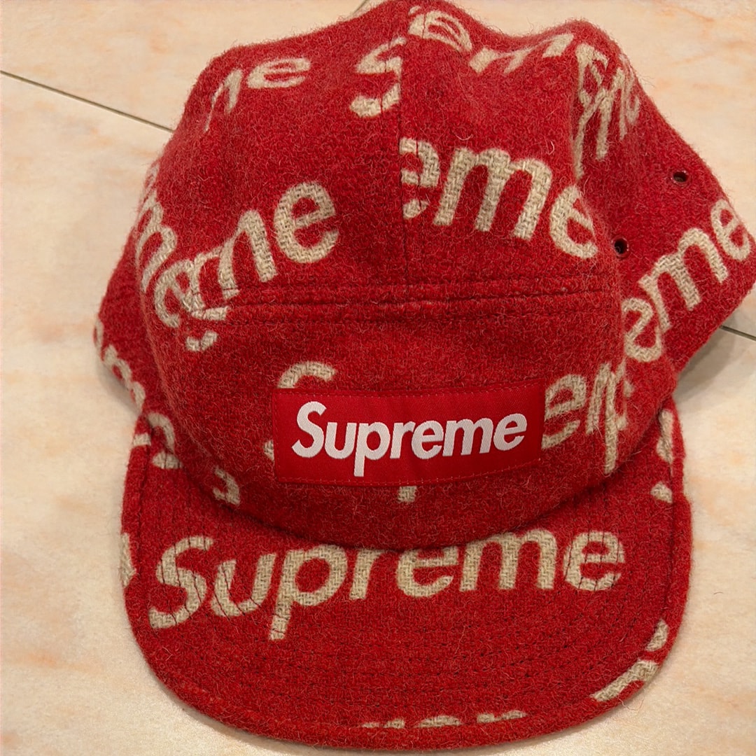 Supreme / Harris Tweed® Camp Cap 