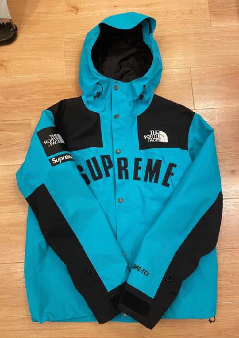 Supreme x The North Face Arc Logo Mountain Parka "Blue"