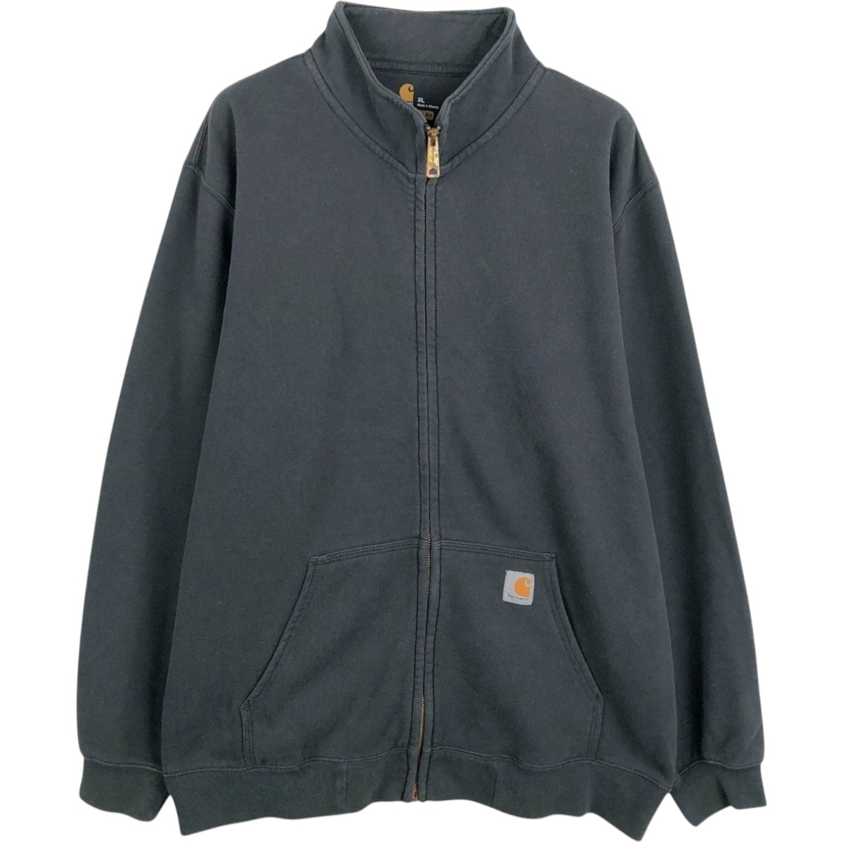 古着 カーハート Carhartt ORIGINAL FIT フルジップスウェットシャツ トレーナー メンズXL相当/eaa675926