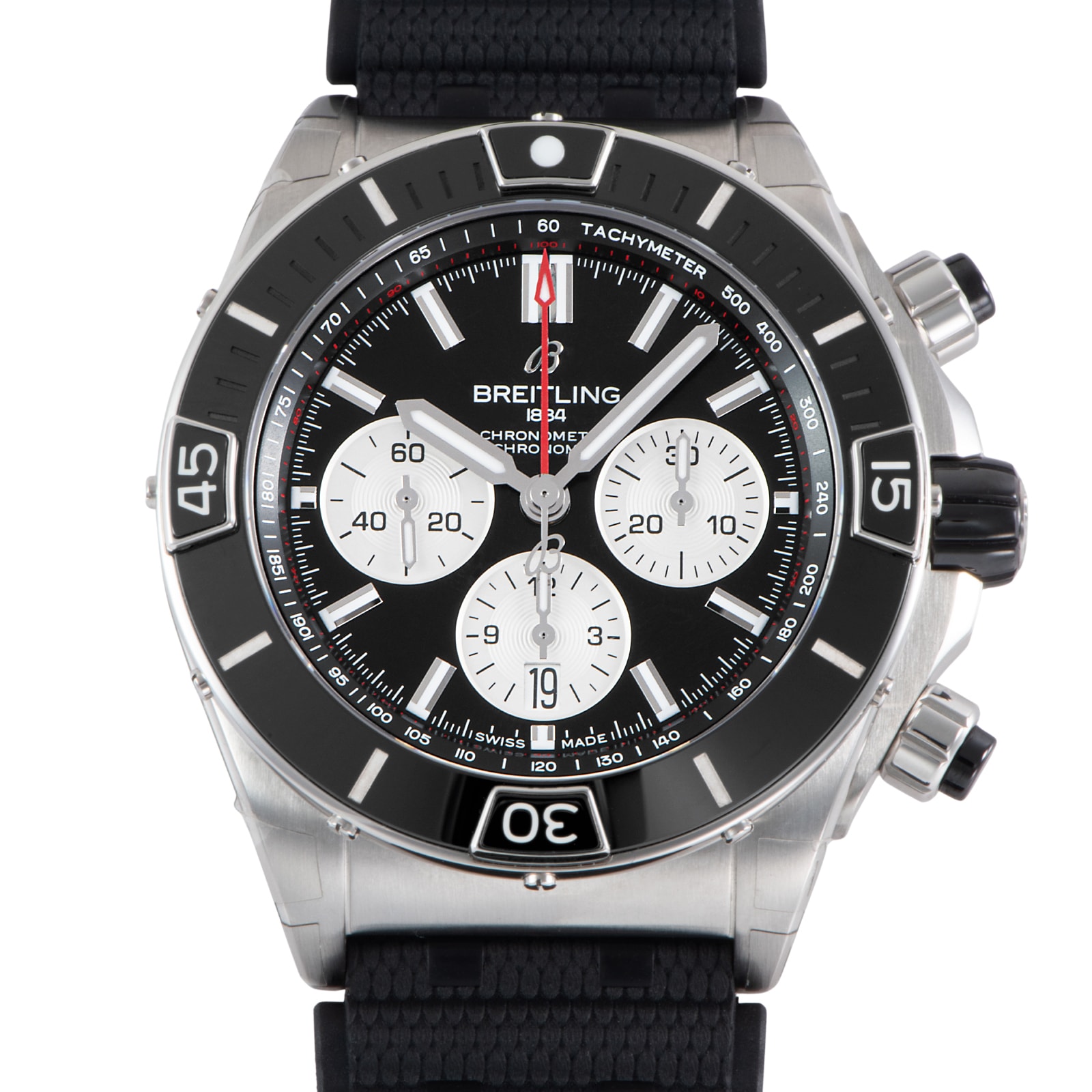 【新品】BREITLING ブライトリング スーパー クロノマット B01 44 AB0136251B1S1(AB0136) 保証書2025年 ステンレススチール【中古】