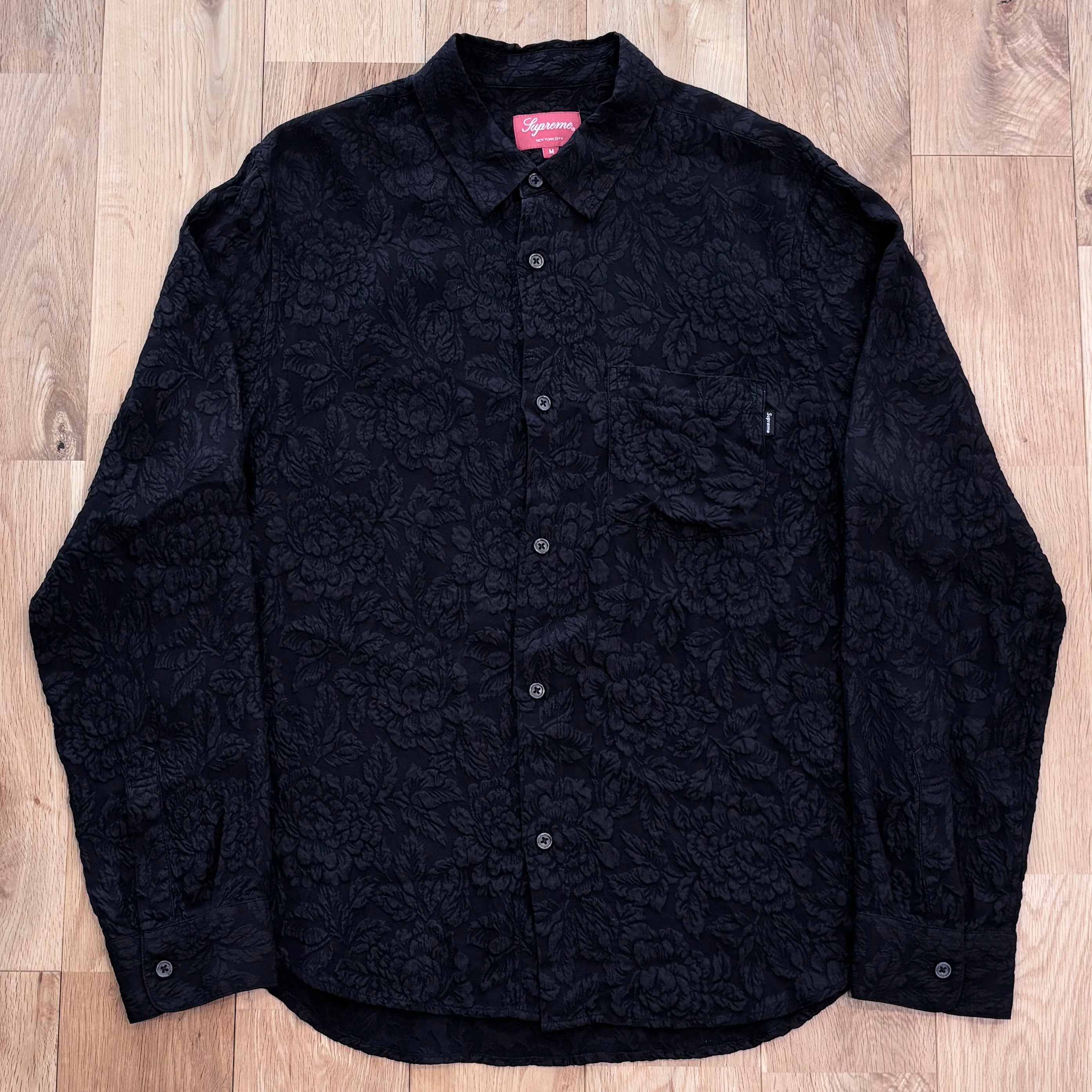 Supreme Floral Silk Jacquard Shirt シュプリーム フローラル ジャガード シルクシャツ