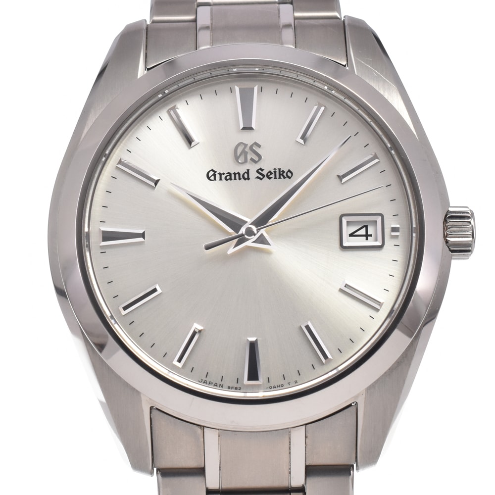 セイコー SEIKO 9F82-0AF0 グランドセイコー デイト シルバー クォーツ メンズ 美品 腕時計 L#150887