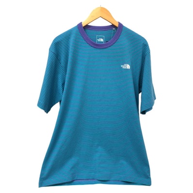 The North Face Short Sleeve Multi Border Tee "Optic Violet x Geyser Aqua"