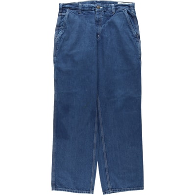 古着 カーハート Carhartt Dungaree Fit デニムペインターパンツ メンズw35相当/eaa649435