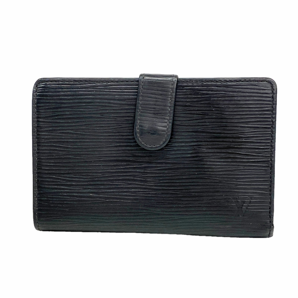 Louis Vuitton Viennois Wallet Epi "Noir"
