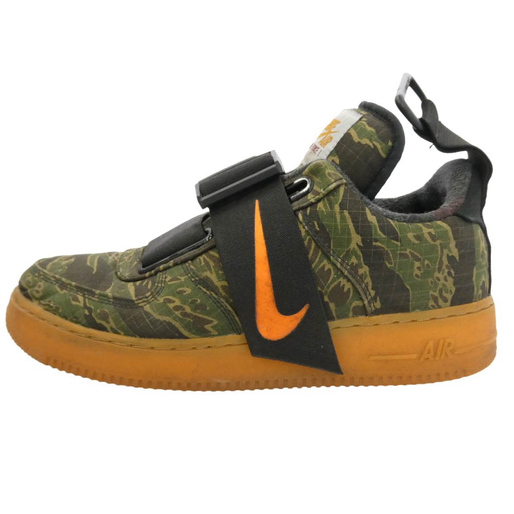 NIKE ナイキ Carhartt カーハート AV4112-300 CarHartt カーハート AIR FORCE 1 UTILITY LOW PRM WIP エアフォース1 ユーティリティ カモフラ スニーカー マルチカラー系 27【中古】