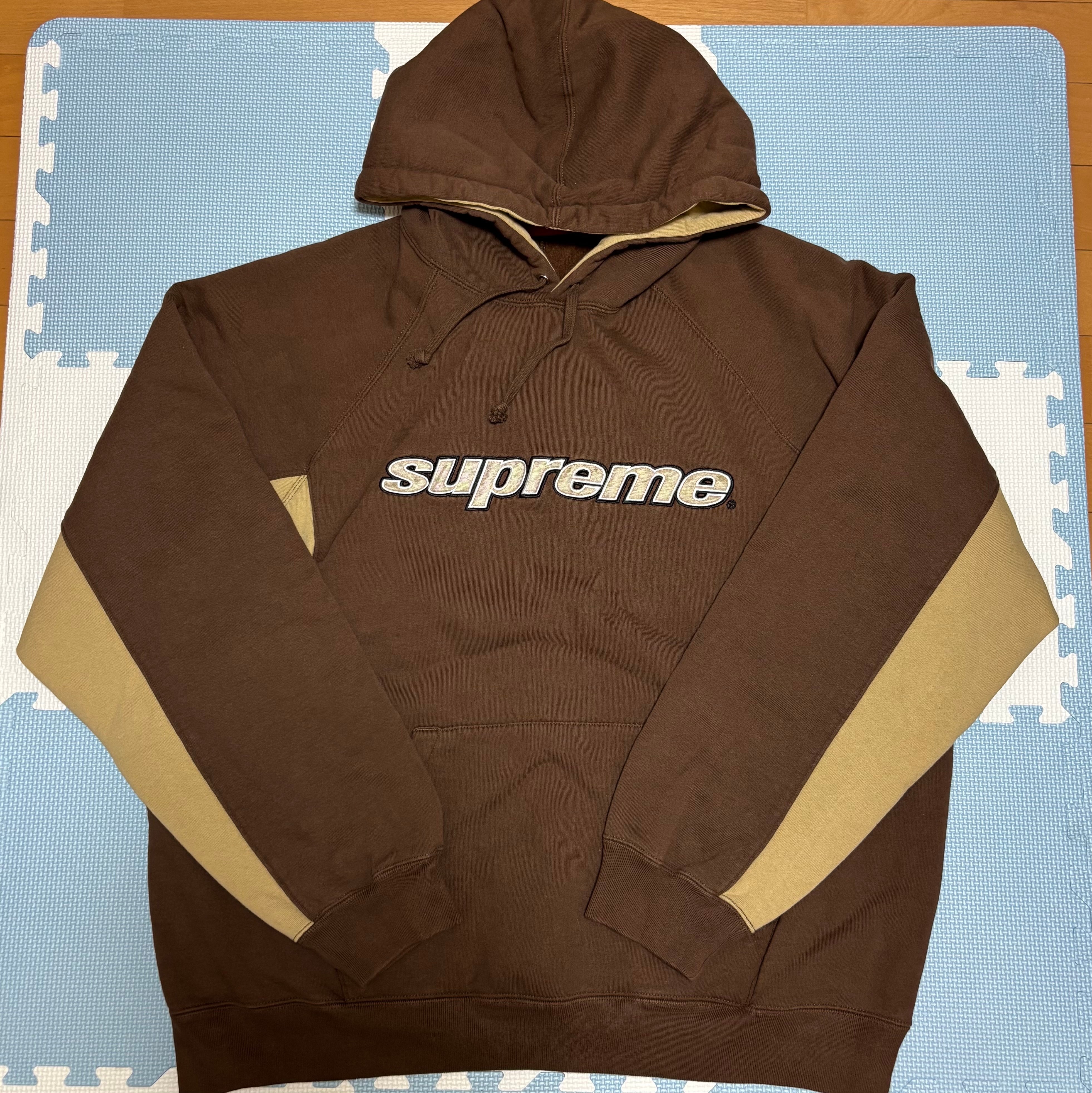 Supreme Division Hooded Sweatshirt "Brown"