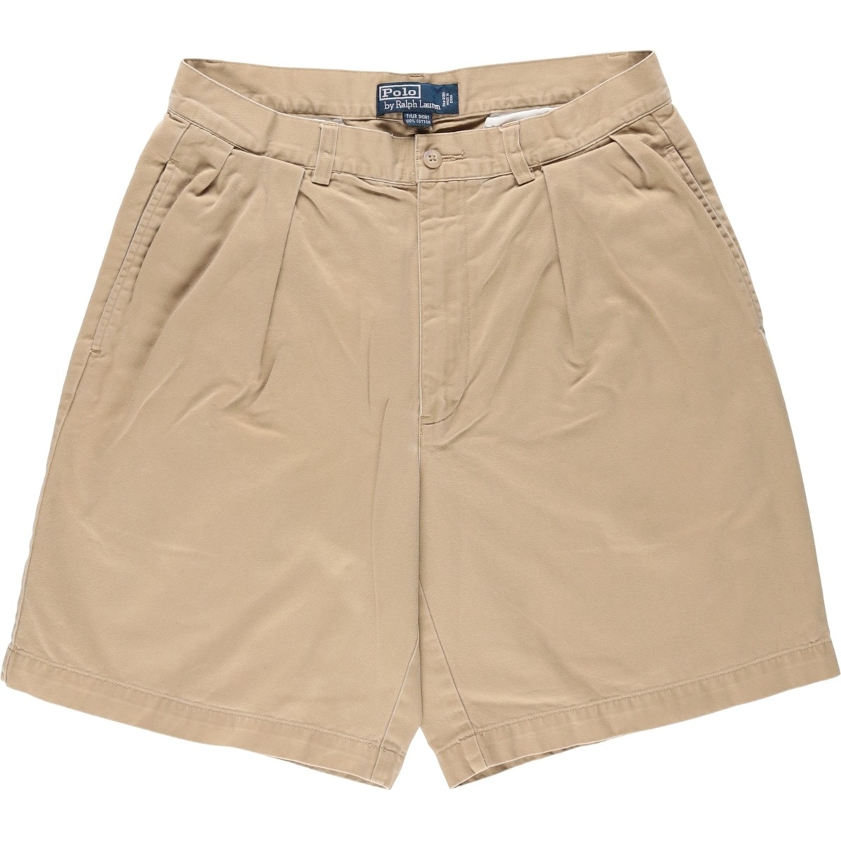 古着 ラルフローレン Ralph Lauren POLO by Ralph Lauren TYLER SHORT ツータック チノショーツ ショートパンツ メンズw31相当/eaa643732