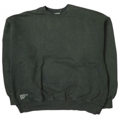 Fresh Service フレッシュサービス HEAVY OZ CREW NECK SWEAT ヘビーオンス クルーネックスウェット FSW-21-SW_76 S ブラック トレーナー 裏毛 トップス g18682