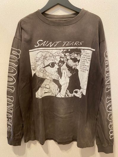 SAINT Mxxxxxx LS TEE SONICYOUTH "Black"