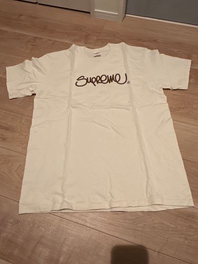 Supreme Handstyle Tee "Natural"