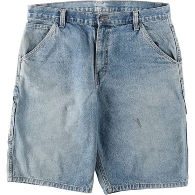 古着 00年代 リーバイス Levi's オレンジタブ デニムペインターショーツ ハーフパンツ メンズw37相当/eaa648123