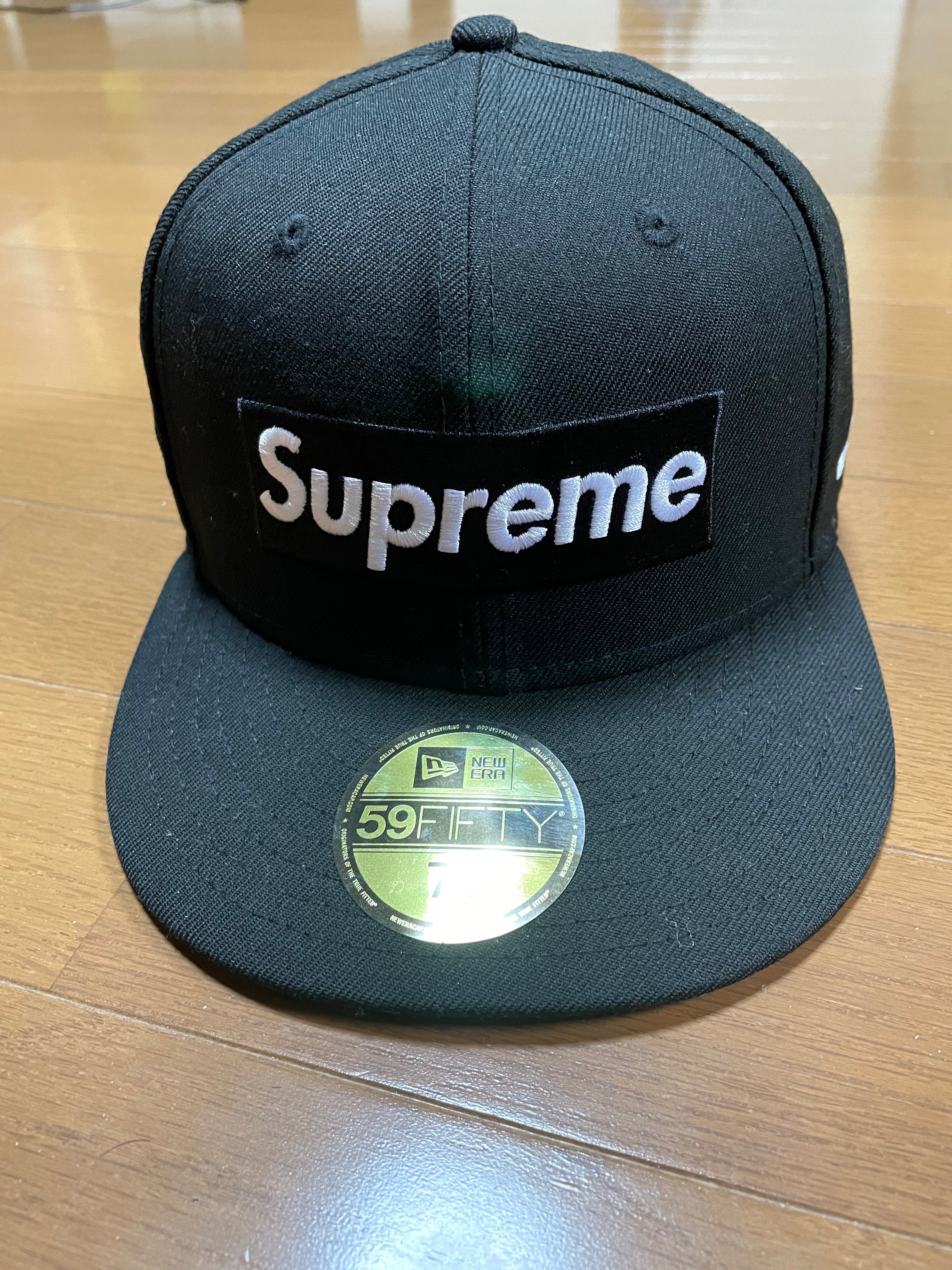 Supreme World Famous Box Logo New Era® "Black"