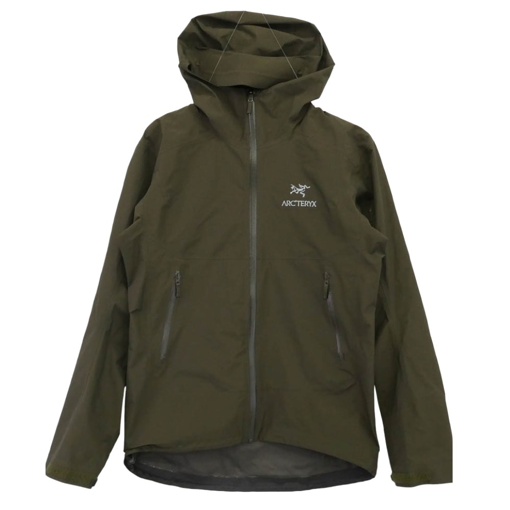 ARC'TERYX アークテリクス ジャケット 21776-127155 ZETA SL JACKET ゼータ SL ジャケット ゴアテックス グリーン系 S【美品】【中古】
