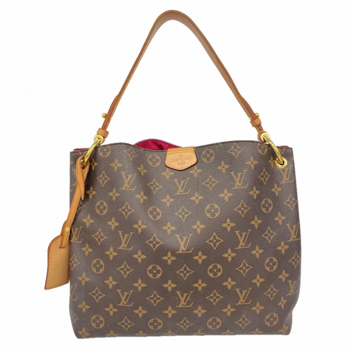 【6dc2662】ルイヴィトン ショルダーバッグ モノグラム グレースフルPM M43700 ブラウン【中古】レディース