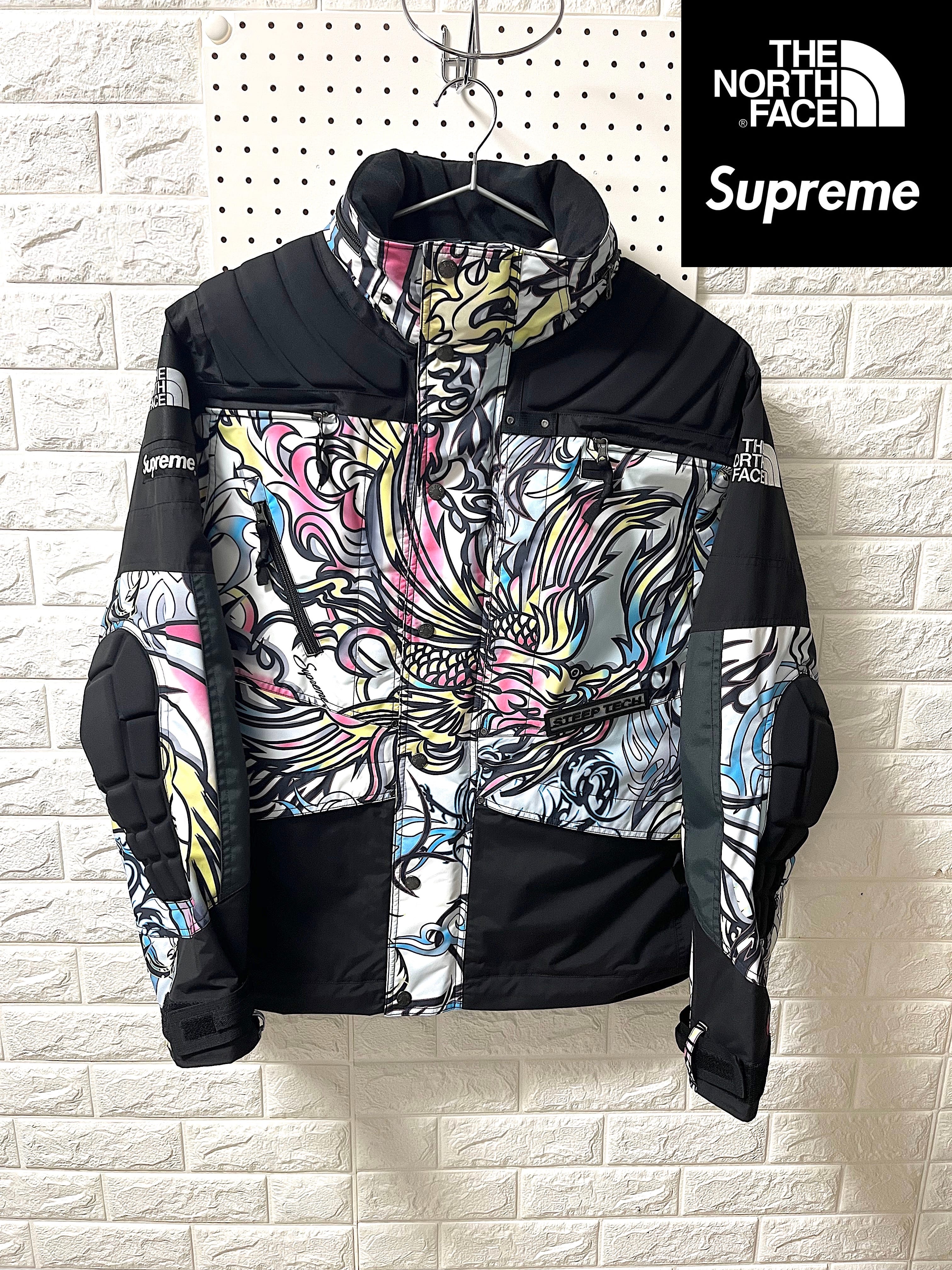 Supreme x The North Face Steep Tech Apogee Jacket "Multicolor Dragon"
