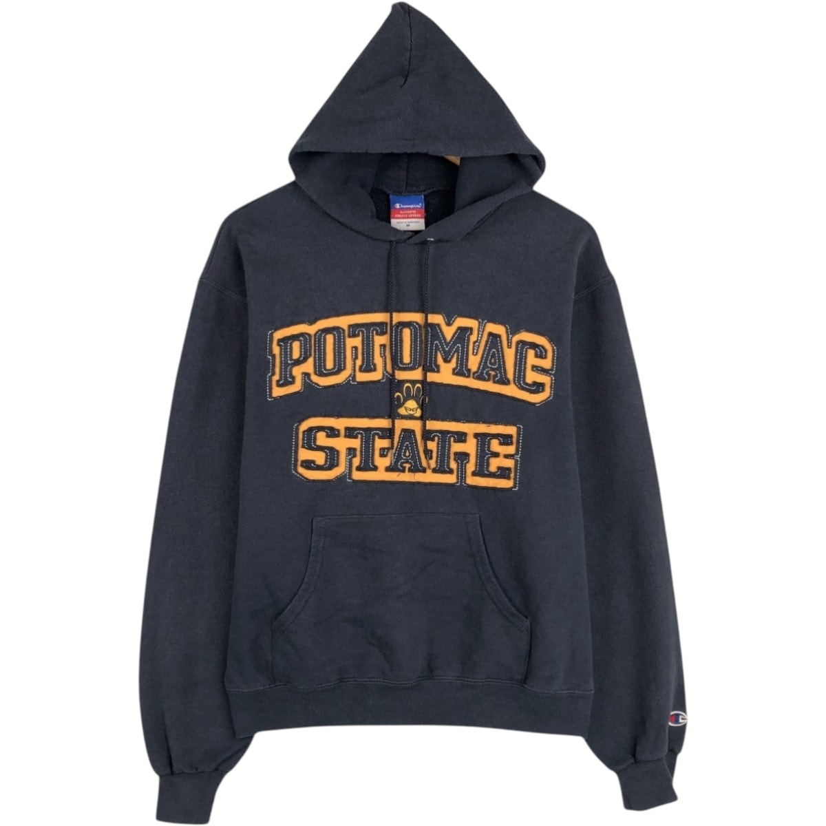 古着 チャンピオン Champion AUTHENTIC ATHLETIC APPAREL カレッジ スウェットプルオーバーパーカー メンズM相当/eaa674696