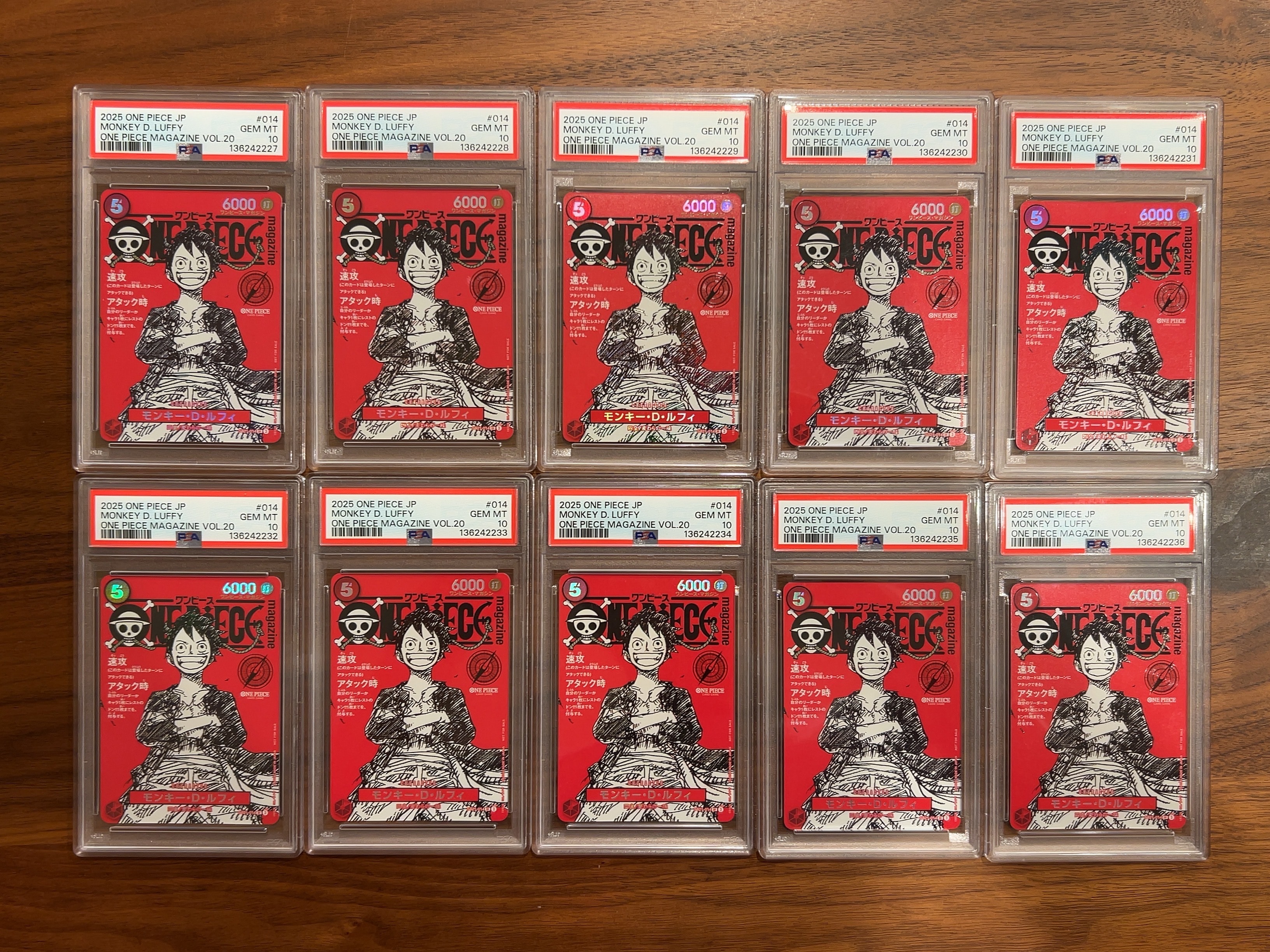 モンキー・D・ルフィ SR [ST21-014](プロモーションカード「ワンピースマガジン 特集 週刊少年ジャンプとワンピース 020」)