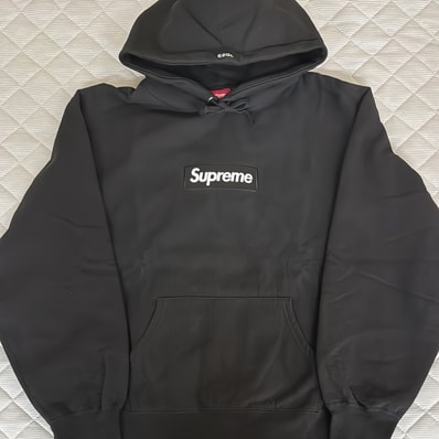 Supreme Box Logo Hooded Sweatshirt "Black" (23FW)