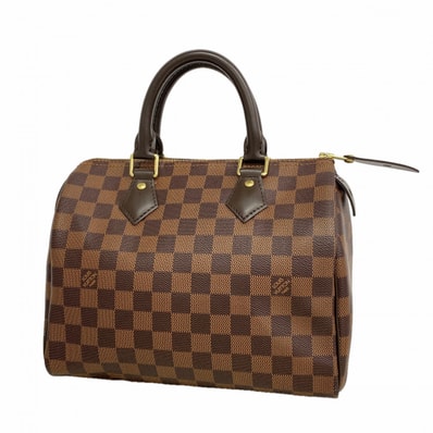 【6gd5159】ルイヴィトン ハンドバッグ ダミエ スピーディ25 N41365 エベヌ【中古】レディース