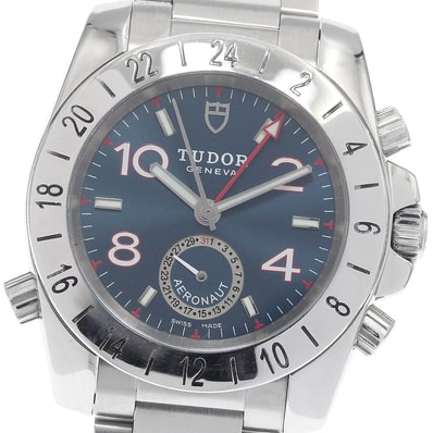 チュードル アエロノート デイト GMT 20200 メンズ 【中古】