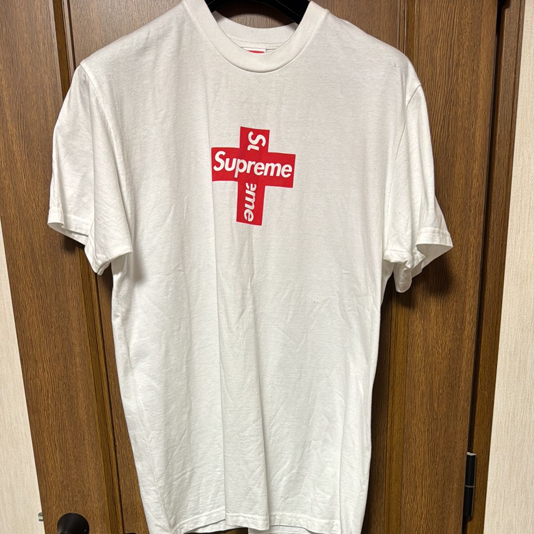 Supreme Cross Box Logo Tee "White"
