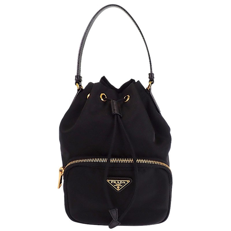プラダ PRADA デュエット バケット 2WAYバッグ【中古】【ABランク】