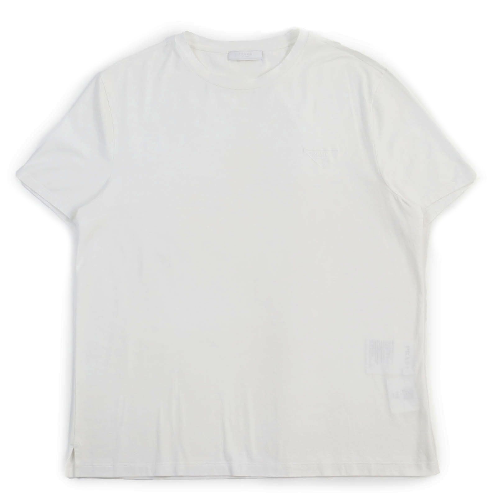 プラダ
 半袖Ｔシャツ ホワイト メンズ XL UJN712