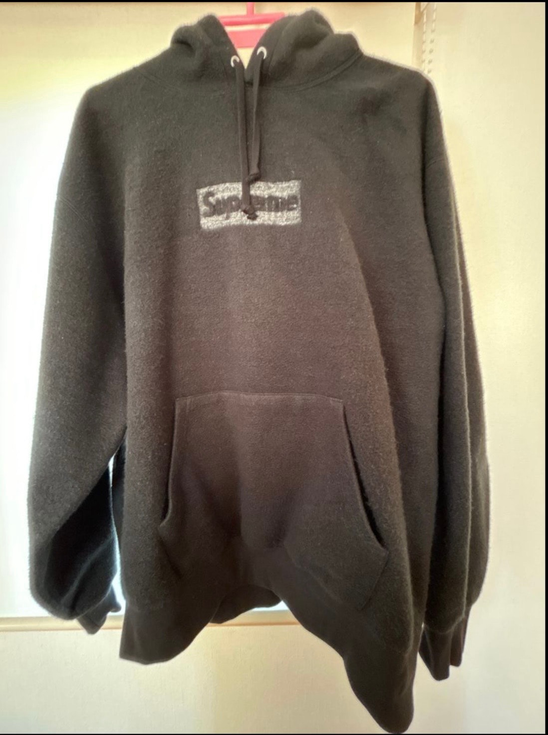 Supreme Inside Out Box Logo Hooded Sweatshirt "Black"