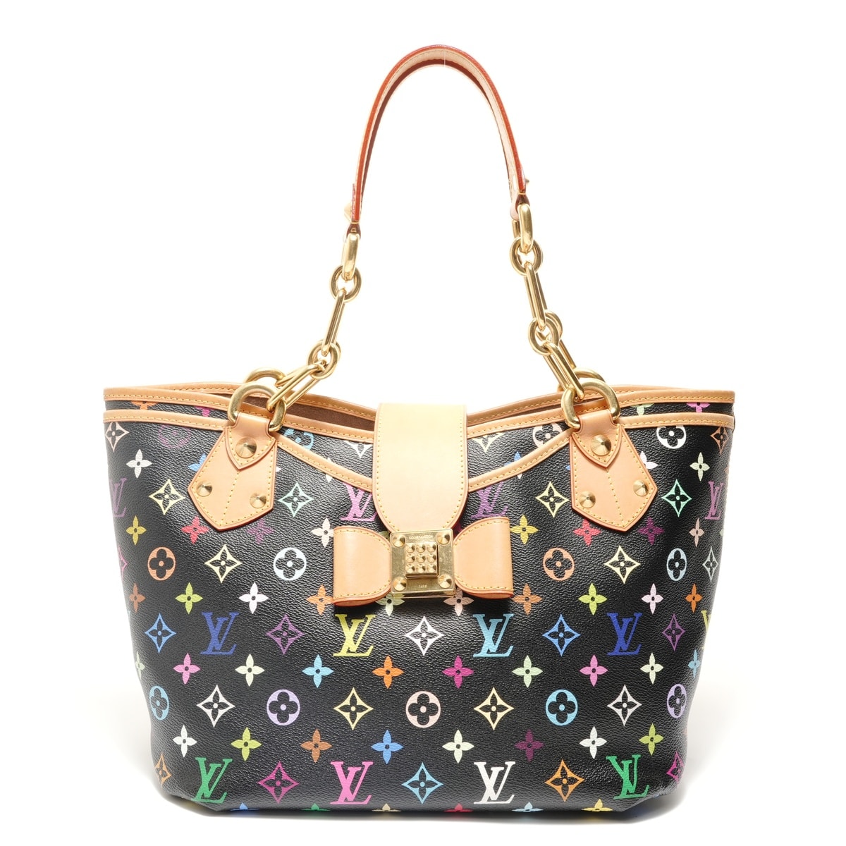 ヴィトン LV モノグラム マルチカラー アニーGM 2011年製 ショルダーバッグ【中古】