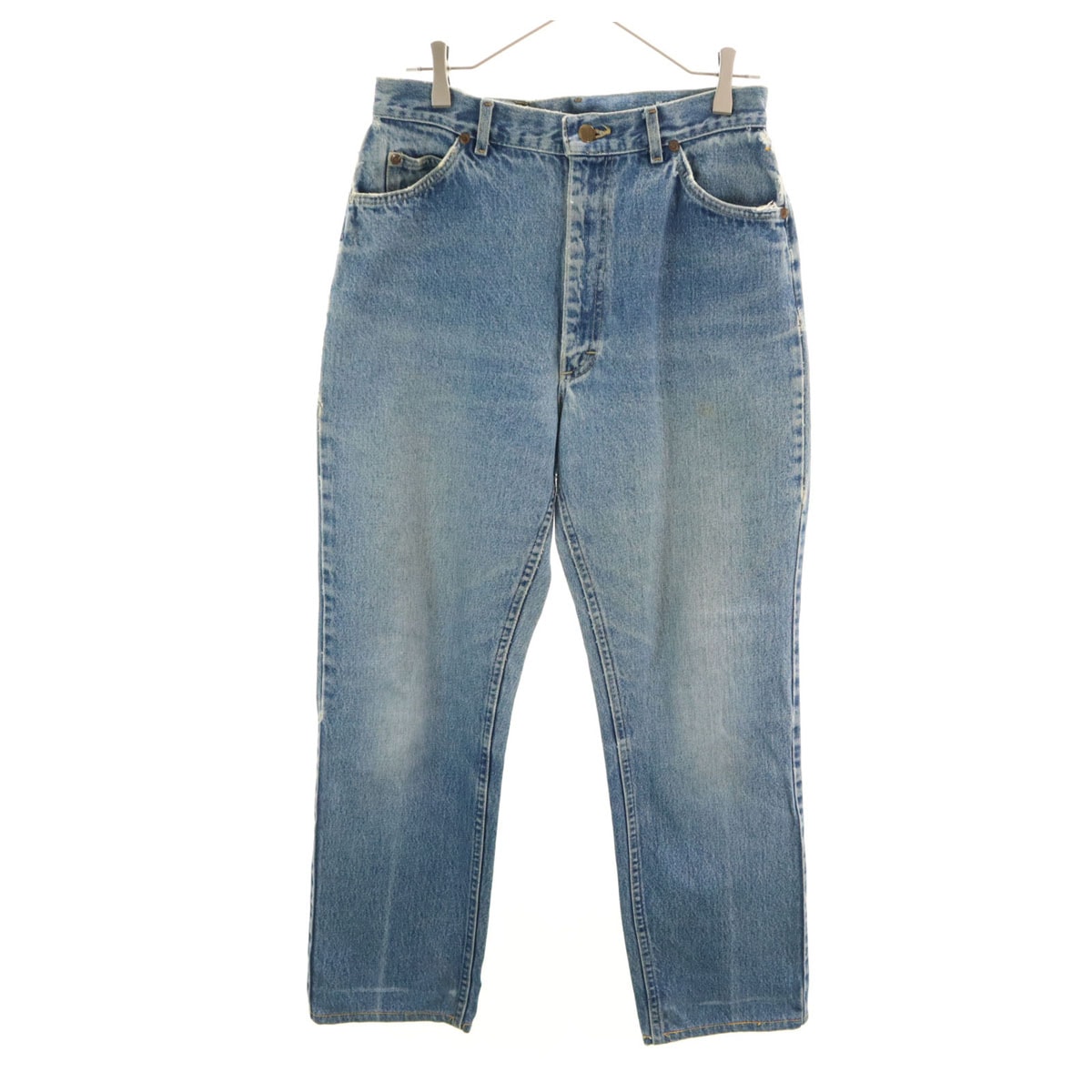 Lee リー 90s USA製 オールド テーパードデニムパンツ 15 M ブルー ジーンズ