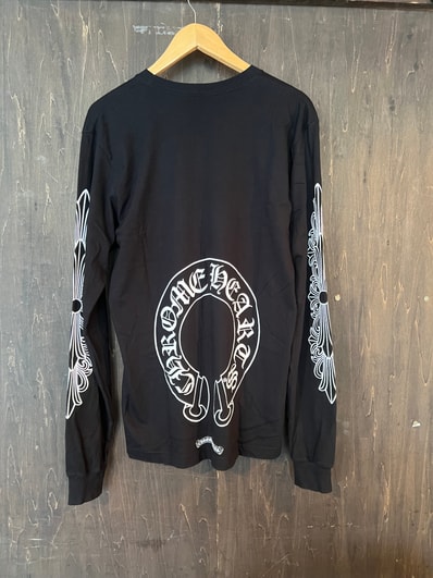 Chrome Hearts Horseshoe L/S T-Shirt "Black"