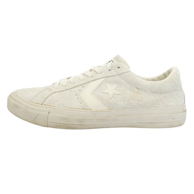 CONVERSE コンバース 1CL718 SKATEBOARDING PRORIDE SK OX スケートボーディング プロライド スエード ローカットスニーカー ホワイト系 27.5cm【中古】