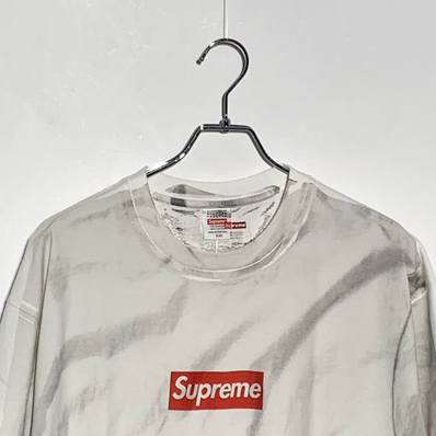 Supreme x MM6 Maison Margiela Box Logo Tee "White"
